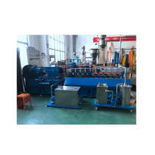 Quality Polymer Compounding Twin Screw Extruder / Plastic Granule Making Machine